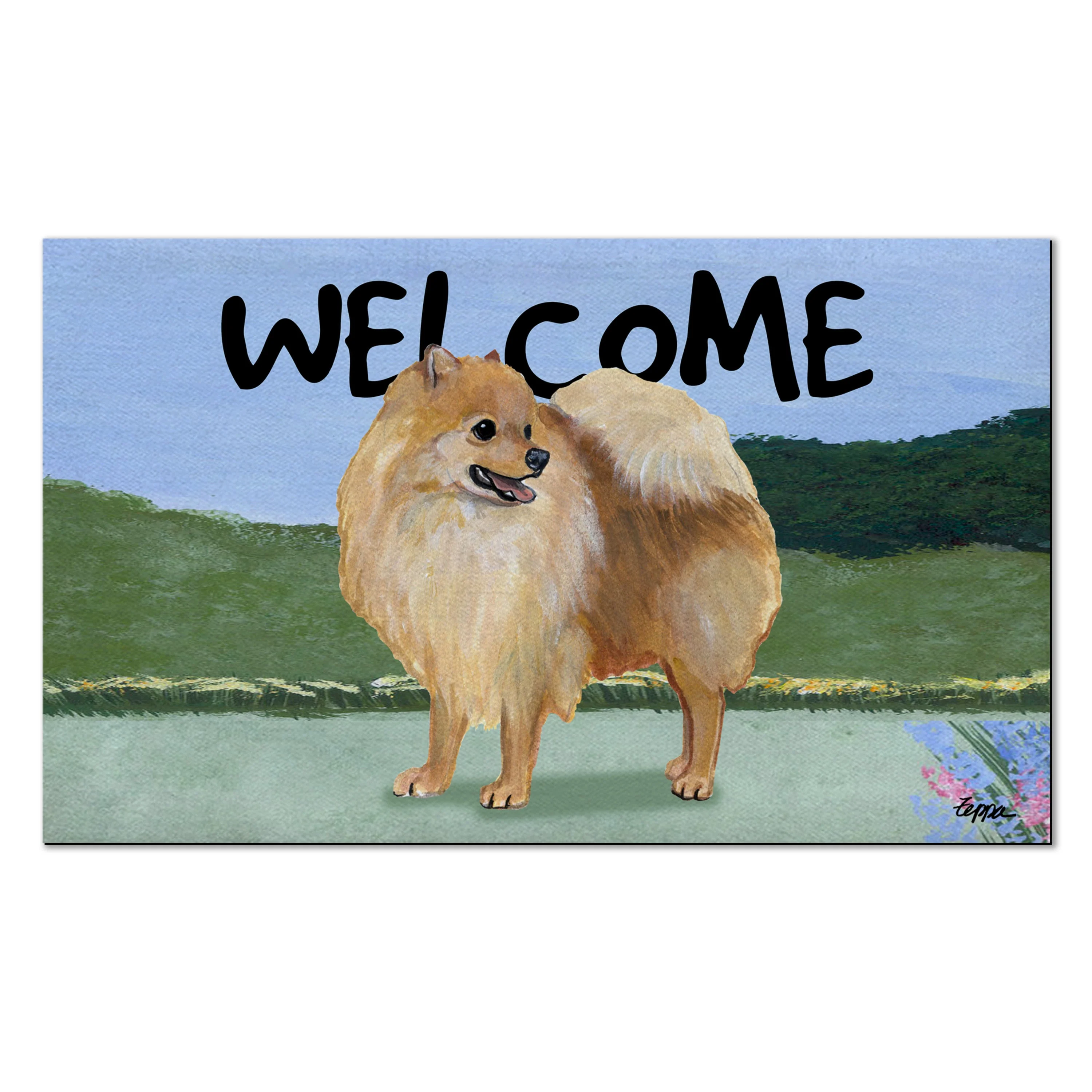 Pomeranian Welcome Mat - Image 11