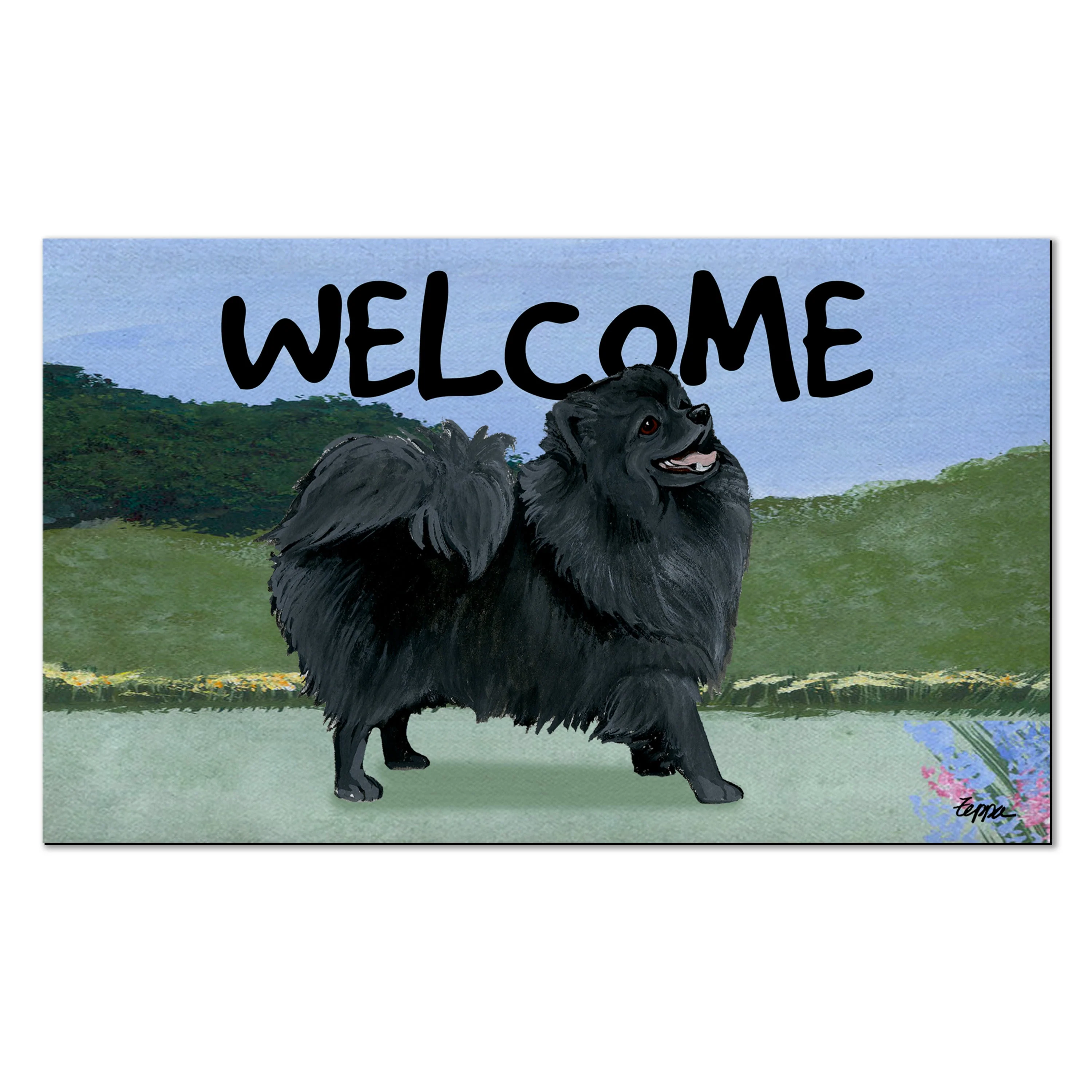 Pomeranian Welcome Mat - Image 6