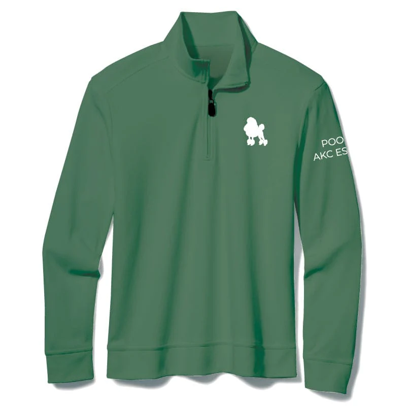 Poodle Embroidered AKC Quarter Zip - Image 13