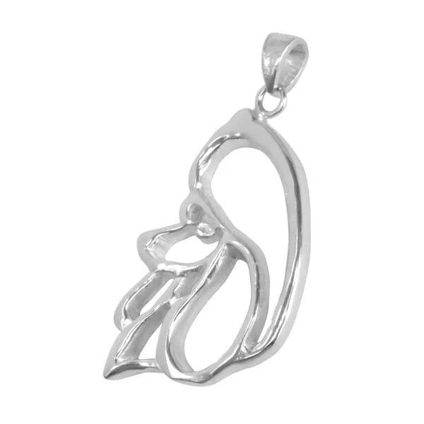Poodle Sterling Silver Cut Out Pendants - Image 3