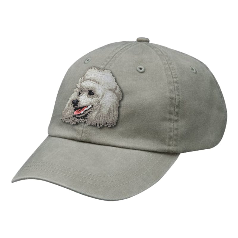 Poodle Embroidered Baseball Cap - Image 3