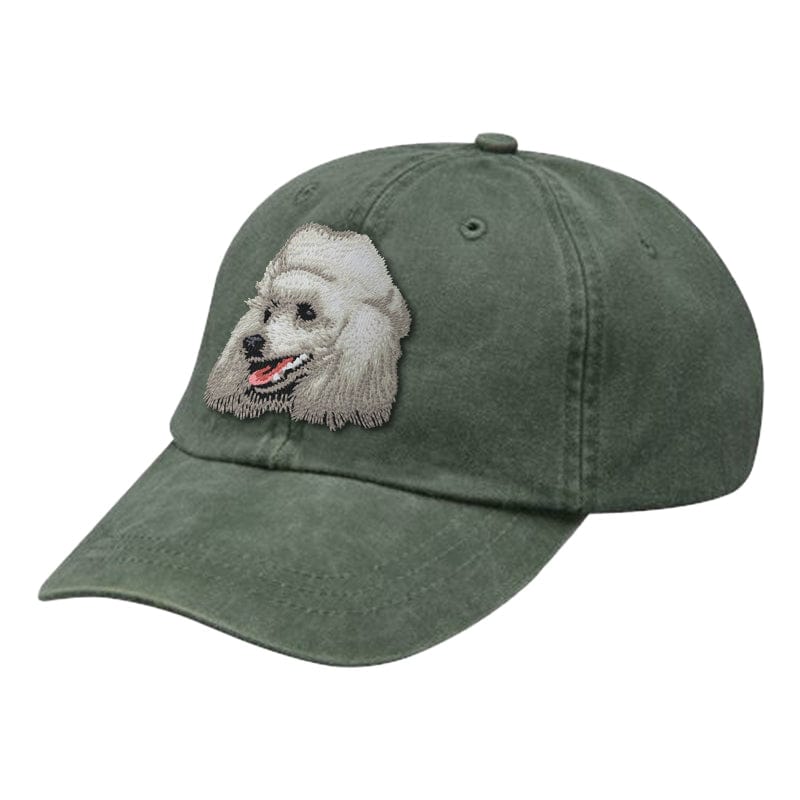 Poodle Embroidered Baseball Cap - Image 7