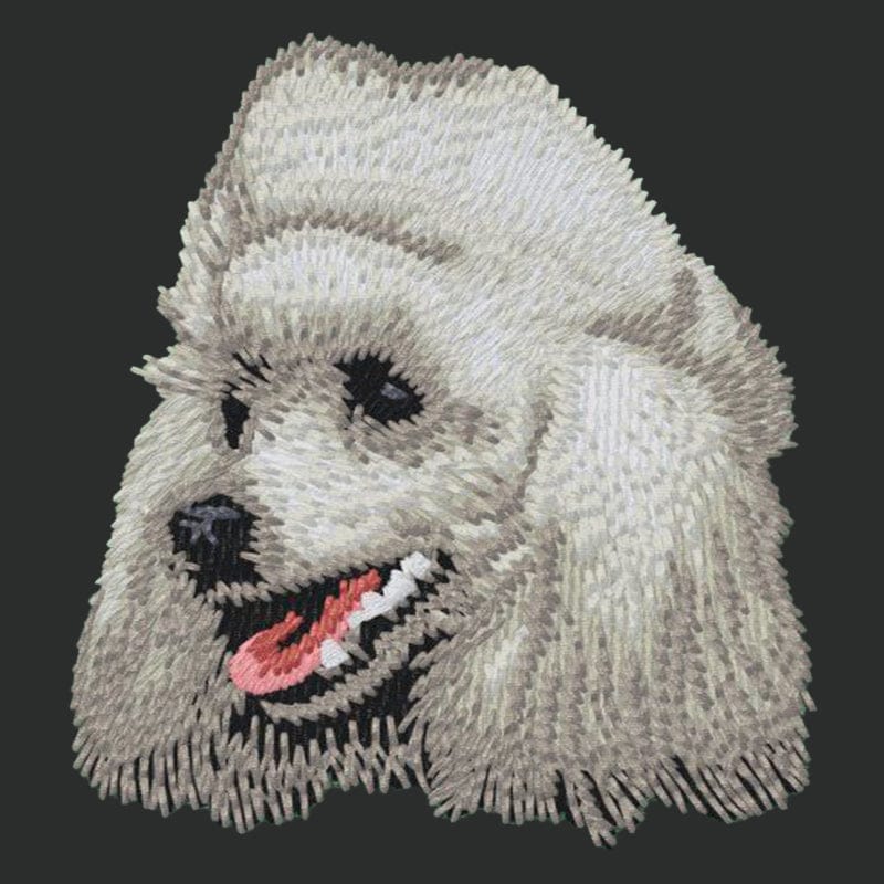 Poodle Embroidered Crossbody Bag - Image 2