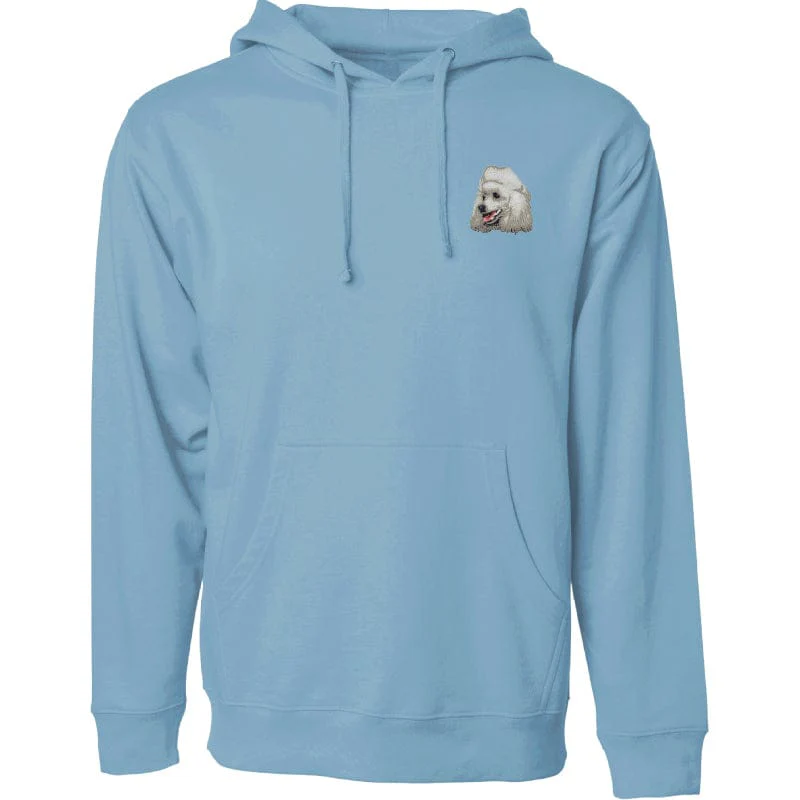 Poodle Embroidered Sweatshirt Hoodie - Image 3