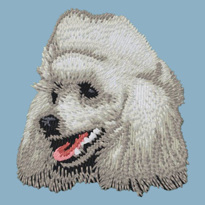 Poodle Embroidered Sweatshirt Hoodie - Image 4