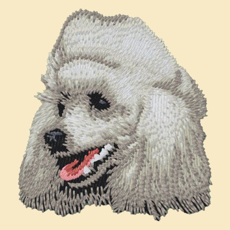 Poodle Embroidered Tote - Image 4