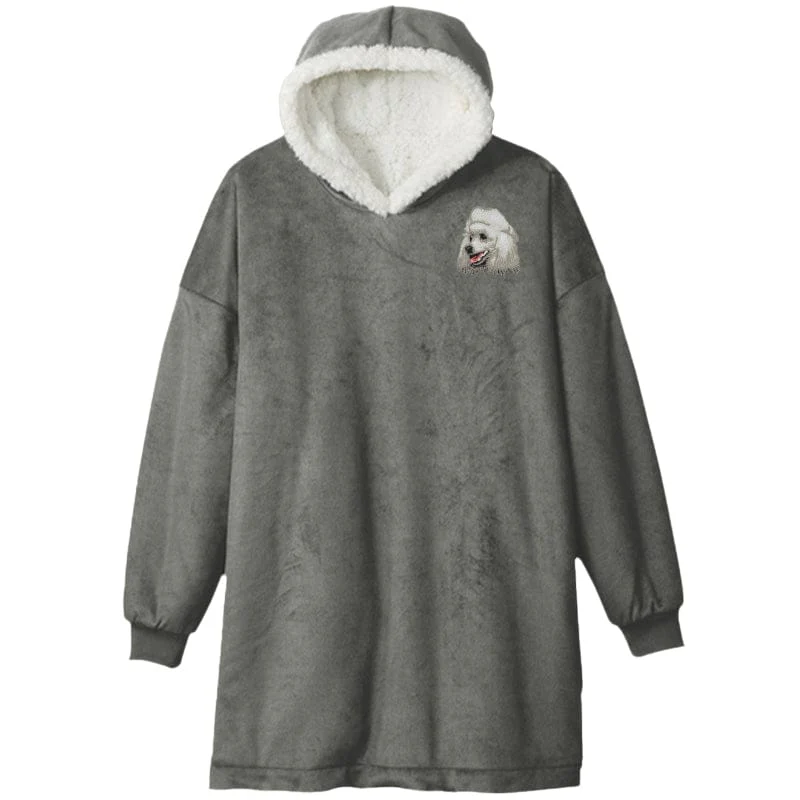 Poodle Embroidered Wearable Blanket - Image 3
