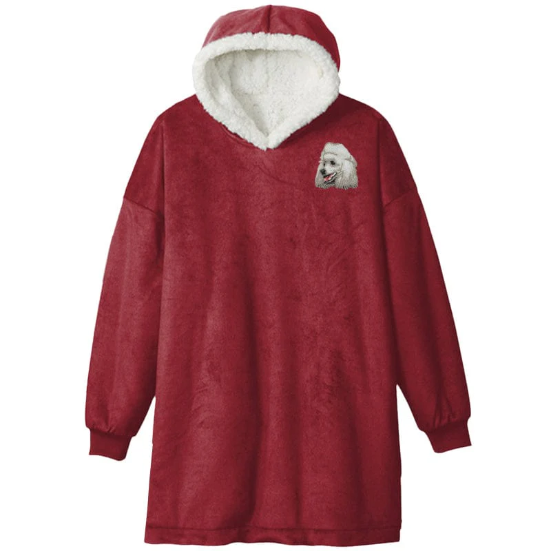 Poodle Embroidered Wearable Blanket - Image 7