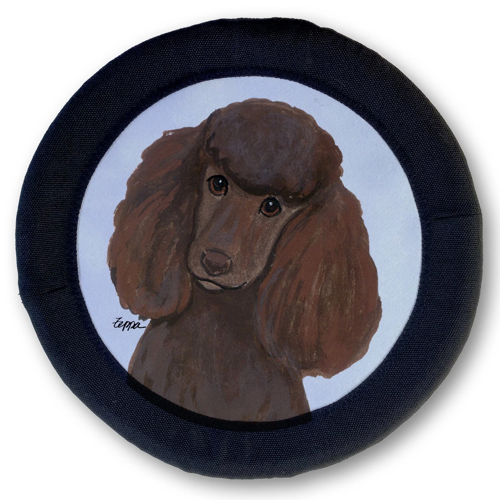 Poodle FOTOFRISBY Flying Dog Disc Toy - Image 4