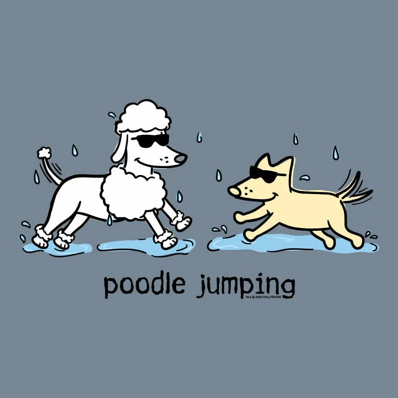 Poodle Jumping - Classic Long-Sleeve T-Shirt - Image 2