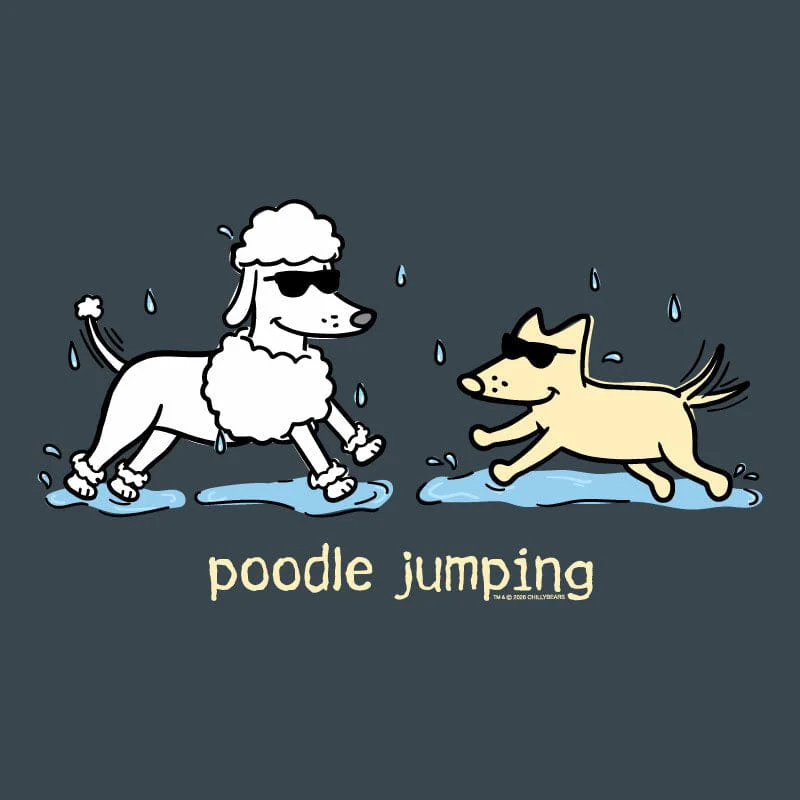 Poodle Jumping - Classic Tee - Image 2