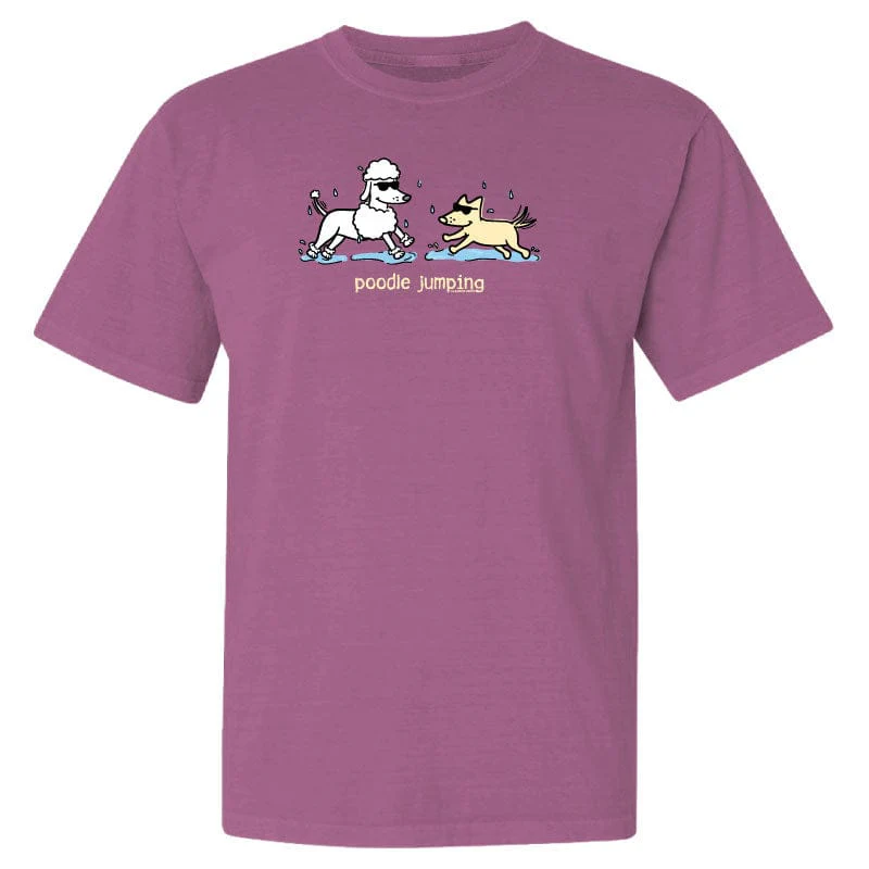Poodle Jumping - Classic Tee - Image 3