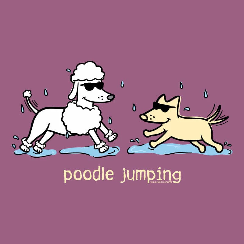 Poodle Jumping - Classic Tee - Image 4