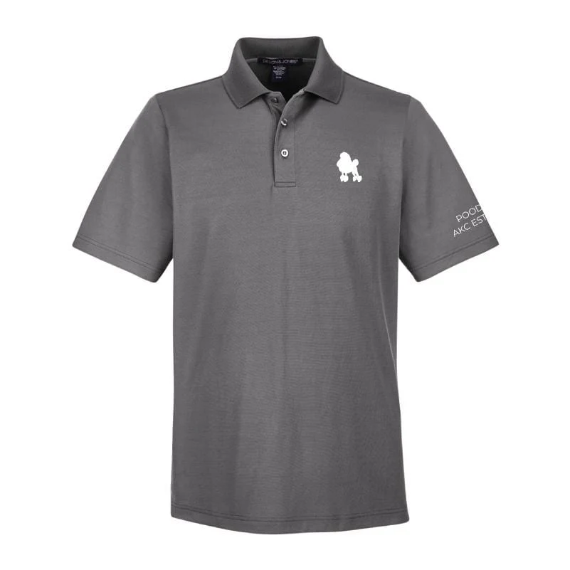 Poodle Embroidered AKC Men's Polo - Image 4