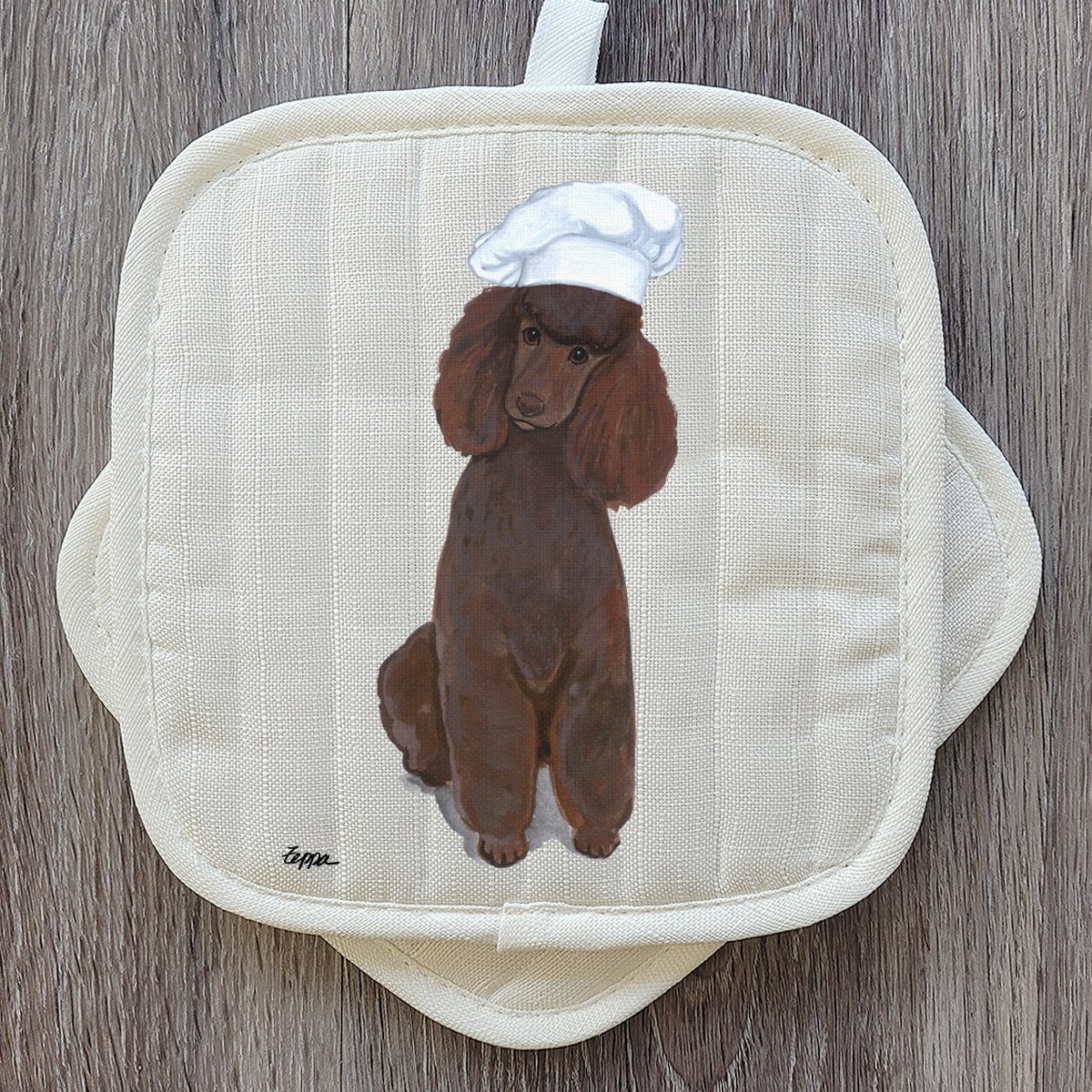Poodle  Pot Holder Set - Image 3
