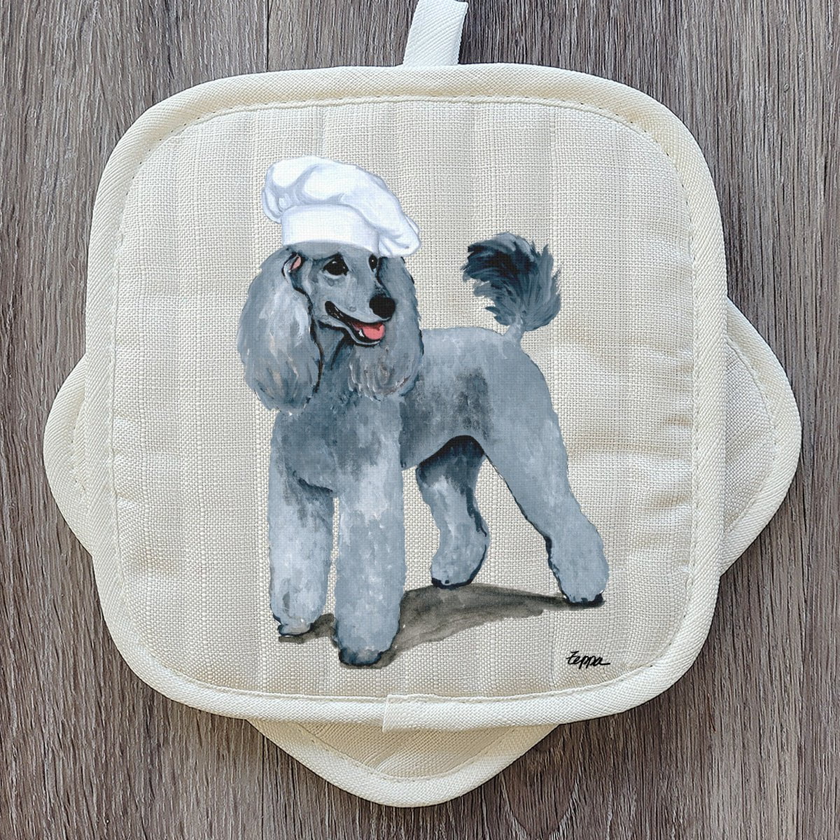 Poodle  Pot Holder Set - Image 4