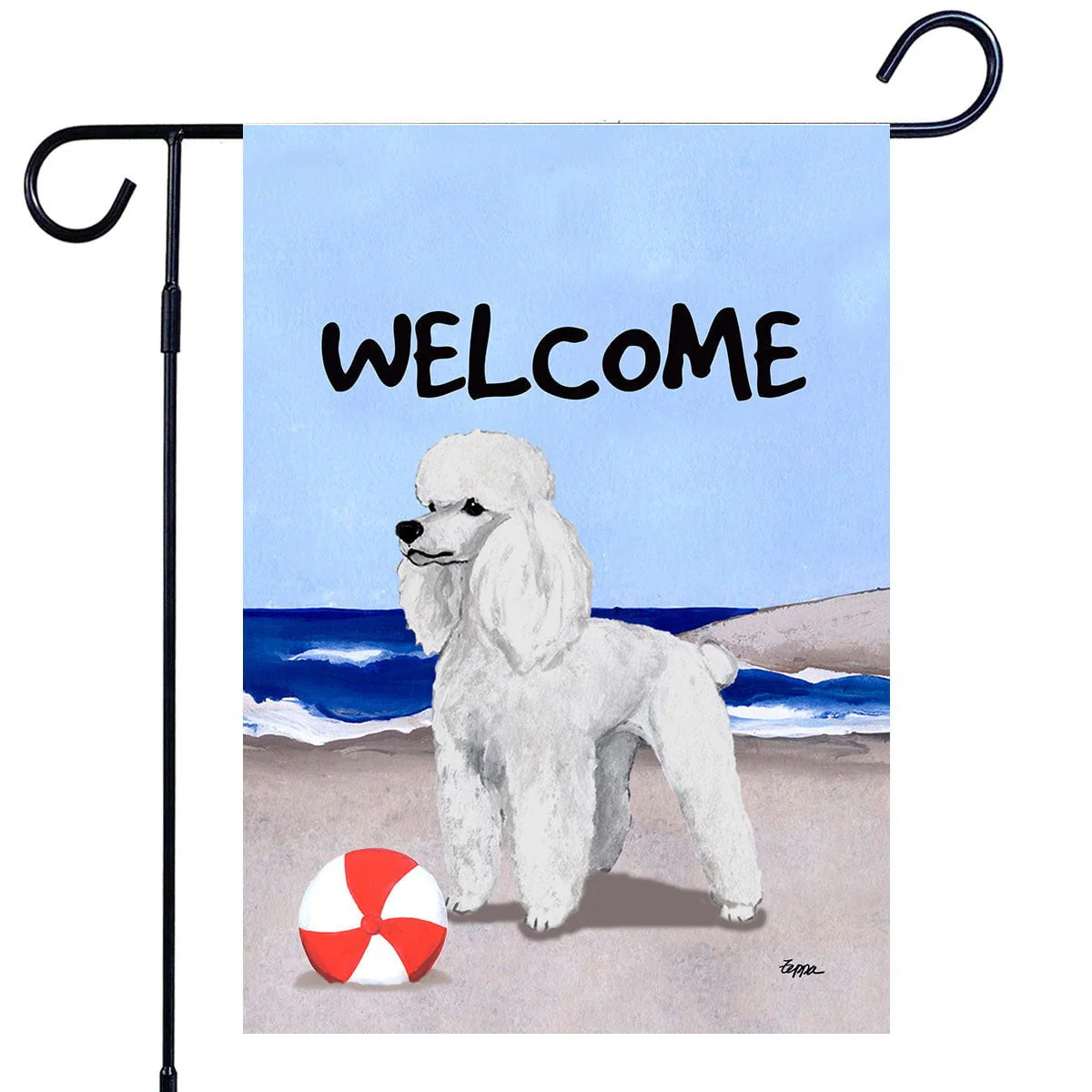 Poodle Garden Flag - Image 5