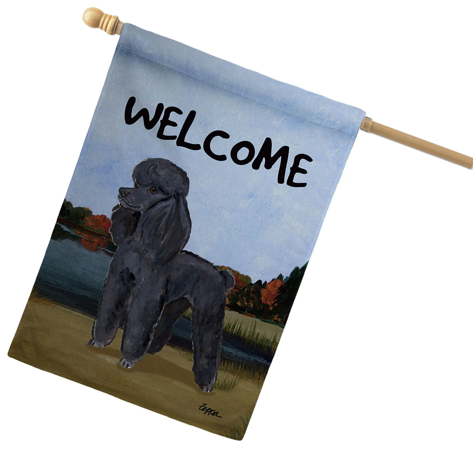 Poodle House Flag - Image 2