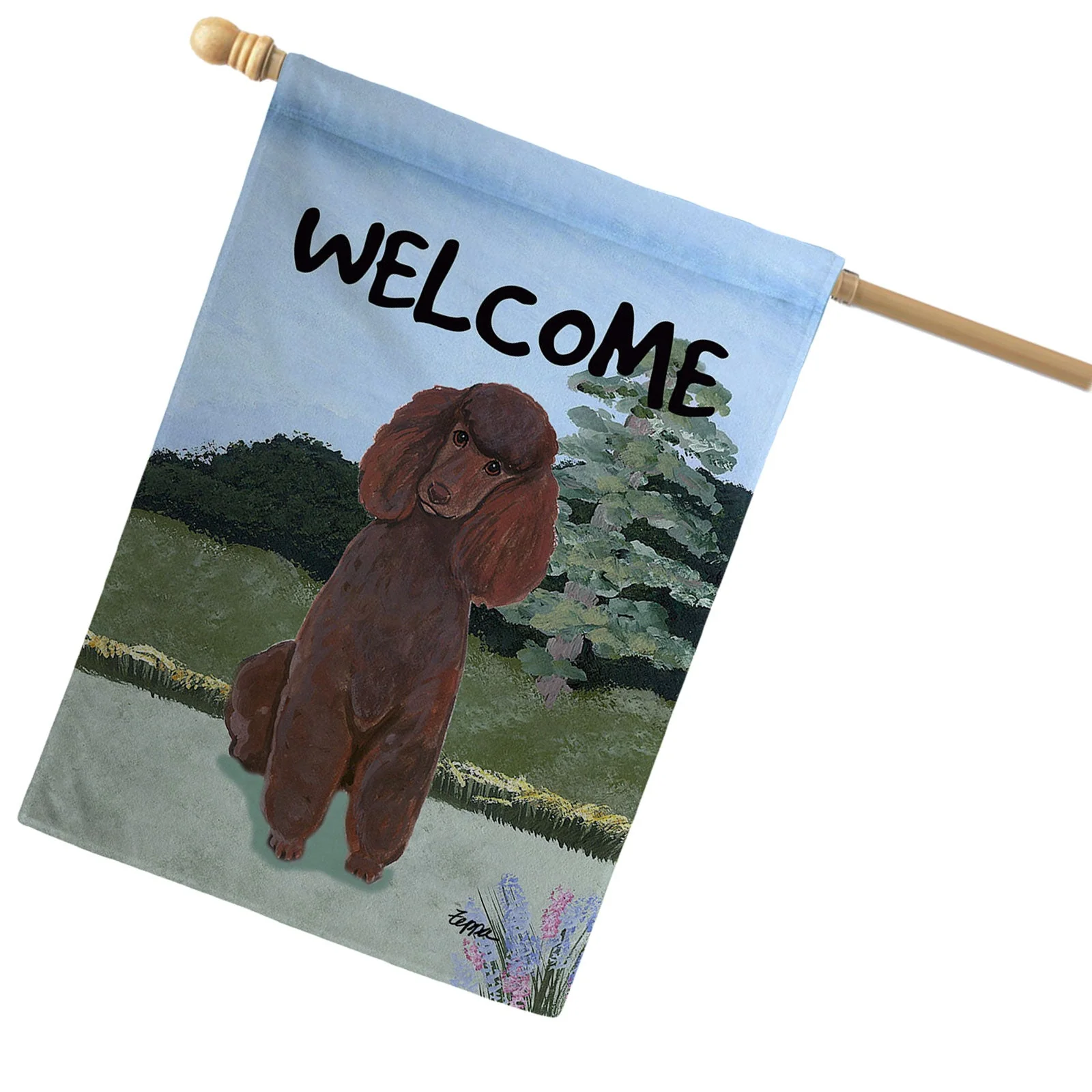 Poodle House Flag - Image 3
