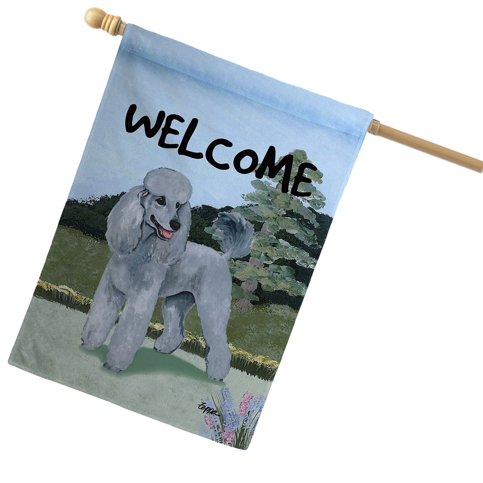 Poodle House Flag - Image 4