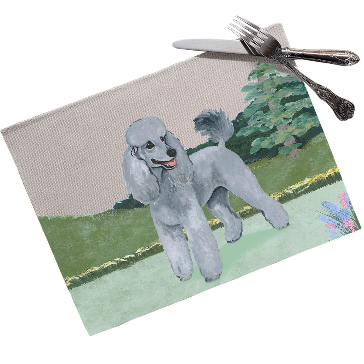 Poodle Placemats