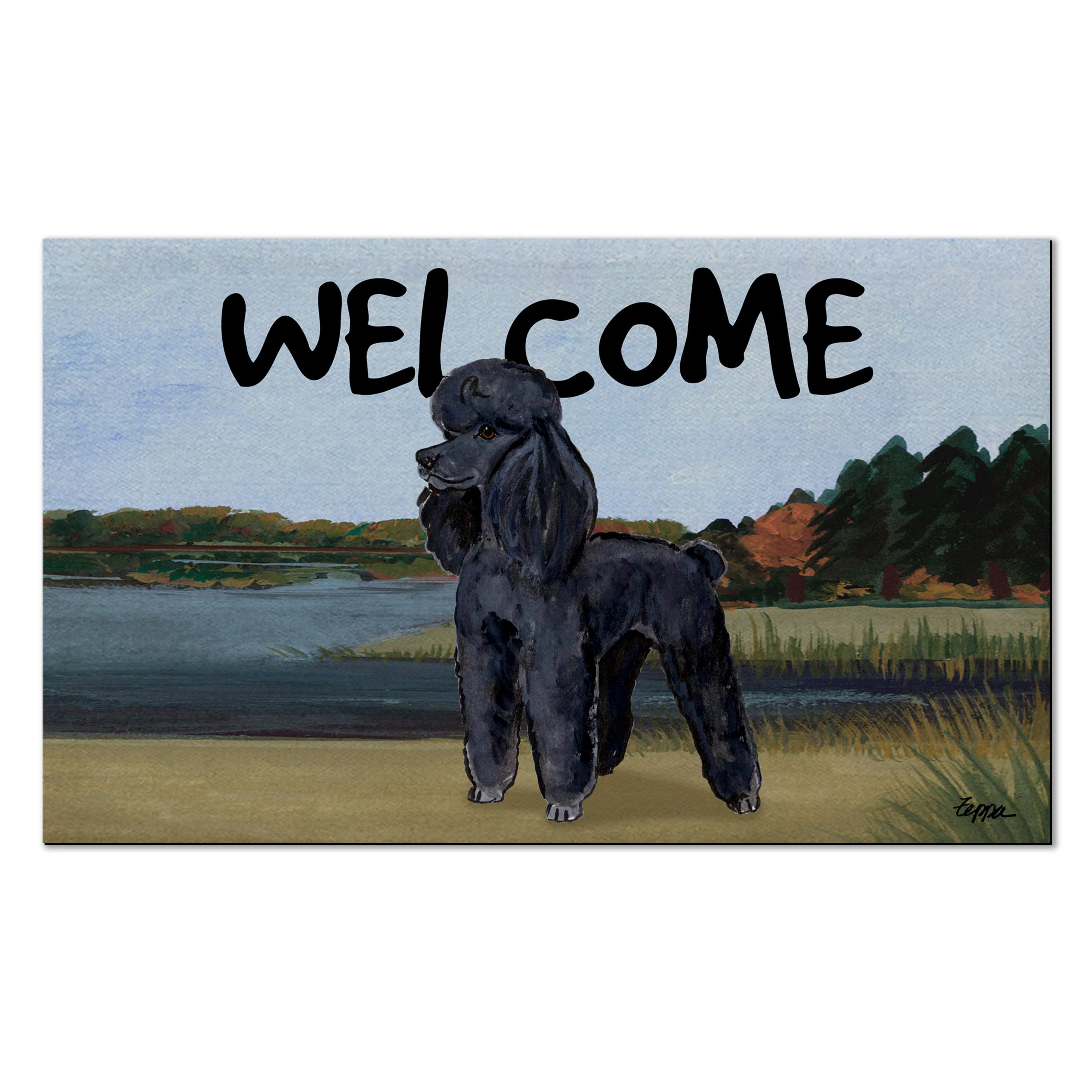 Poodle Welcome Mat - Image 15