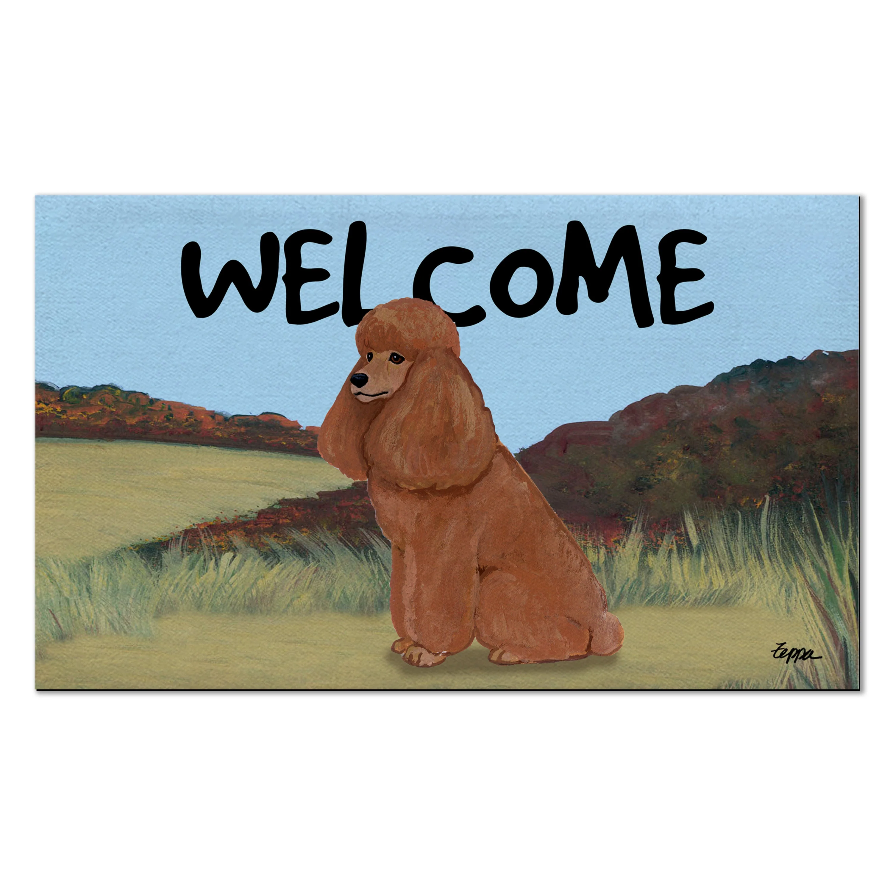 Poodle Welcome Mat - Image 24