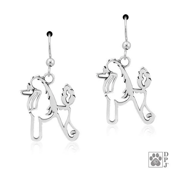 Poodle, Scandinavian Cut, Body, Earring