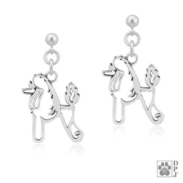 Poodle, Scandinavian Cut, Body, Earring - Image 2