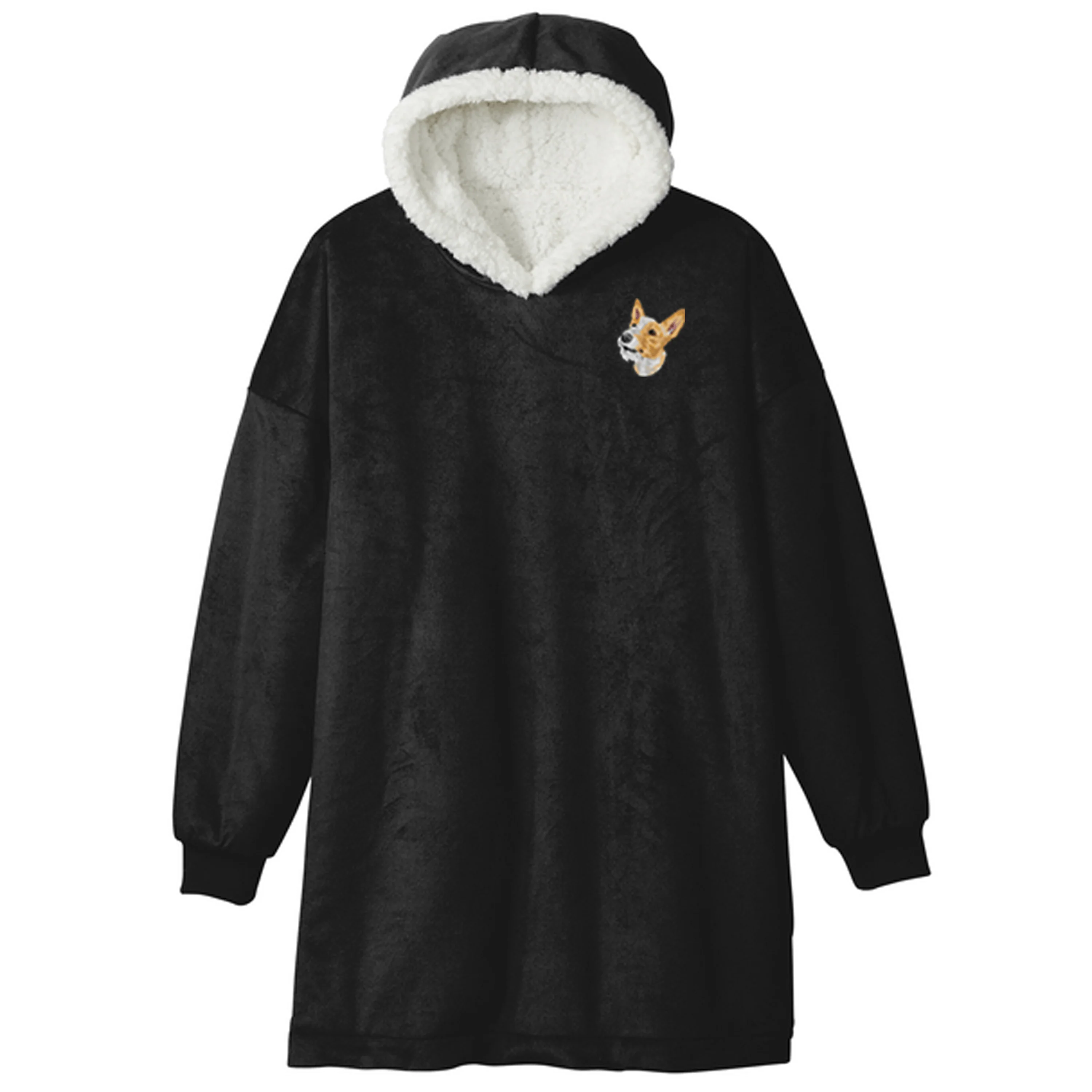 Portuguese Podengo Pequeno Embroidered Wearable Blanket - Image 7