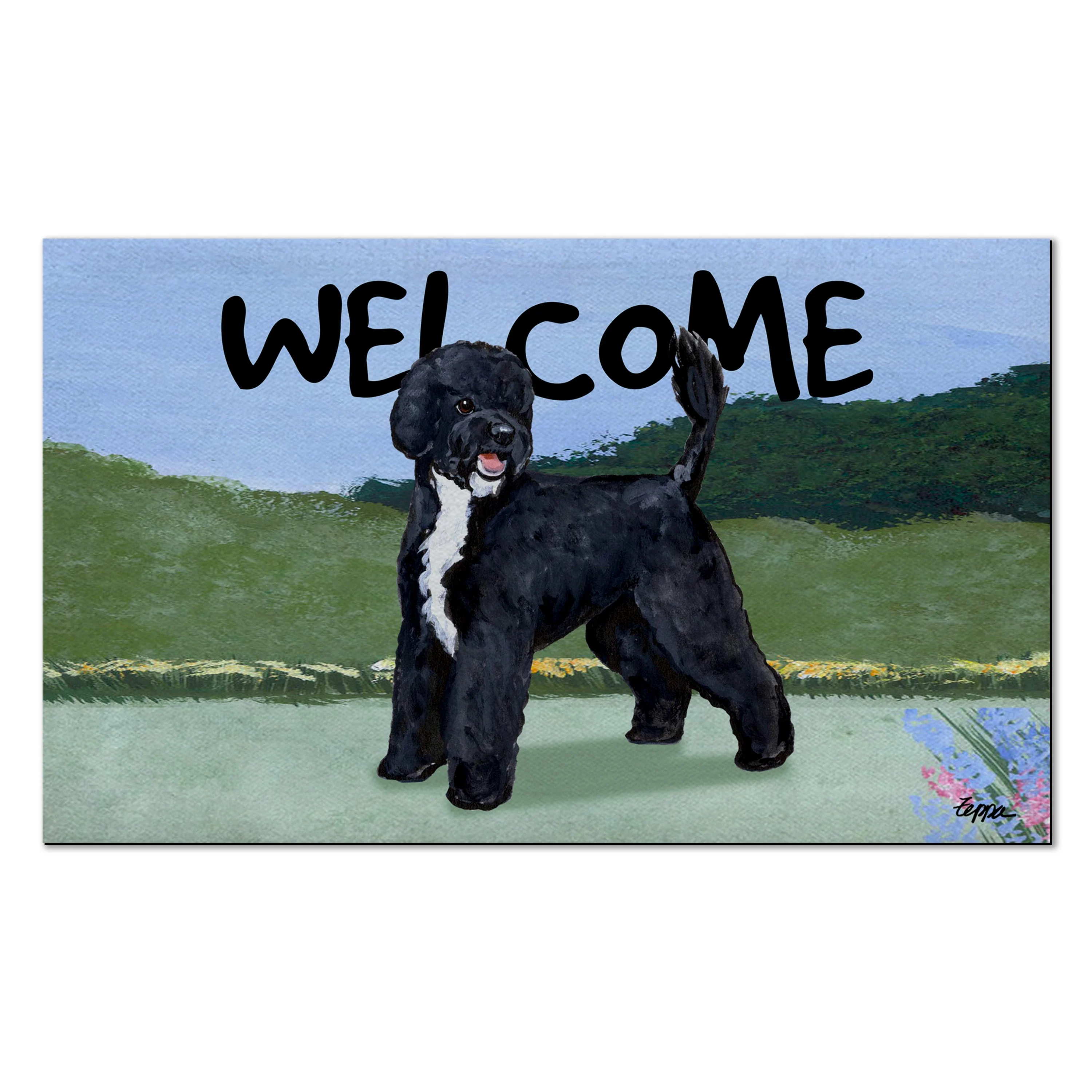 Portuguese Water Dog Welcome Mat - Image 5