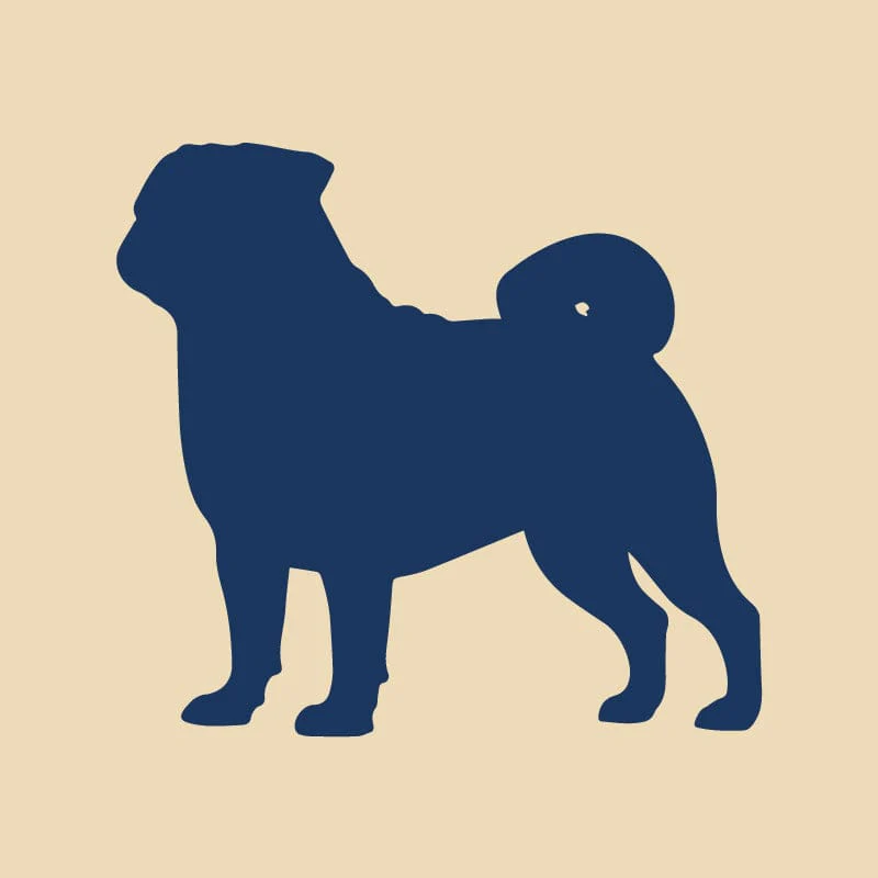 Pug Embroidered AKC Quarter Zip - Image 2