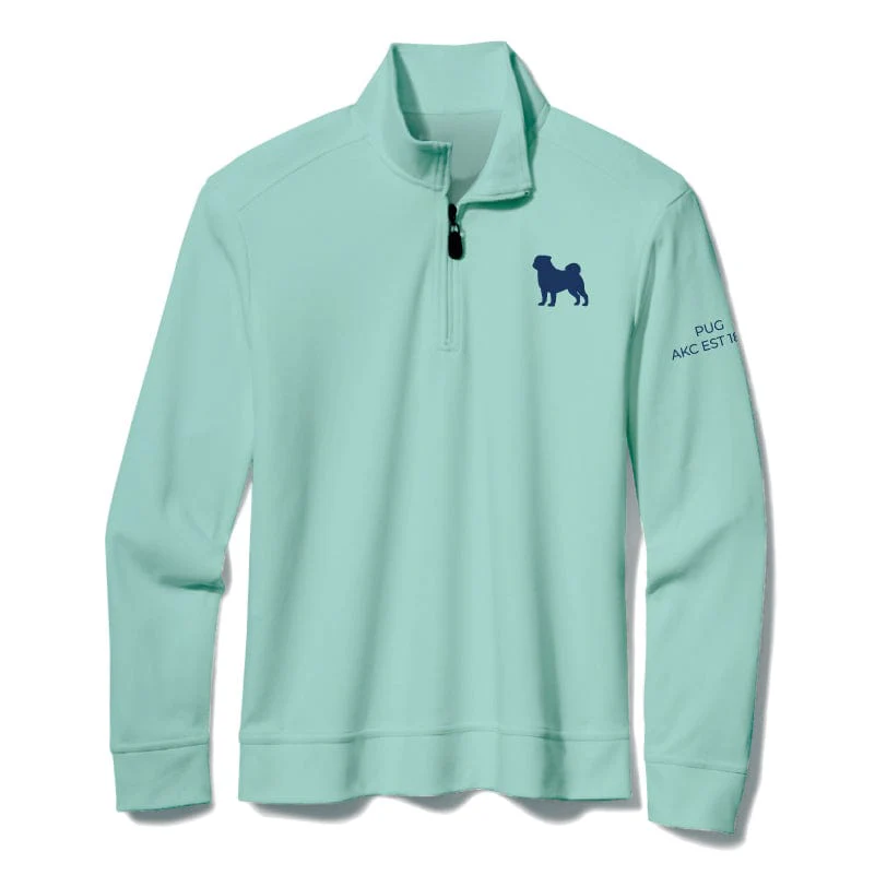 Pug Embroidered AKC Quarter Zip - Image 7