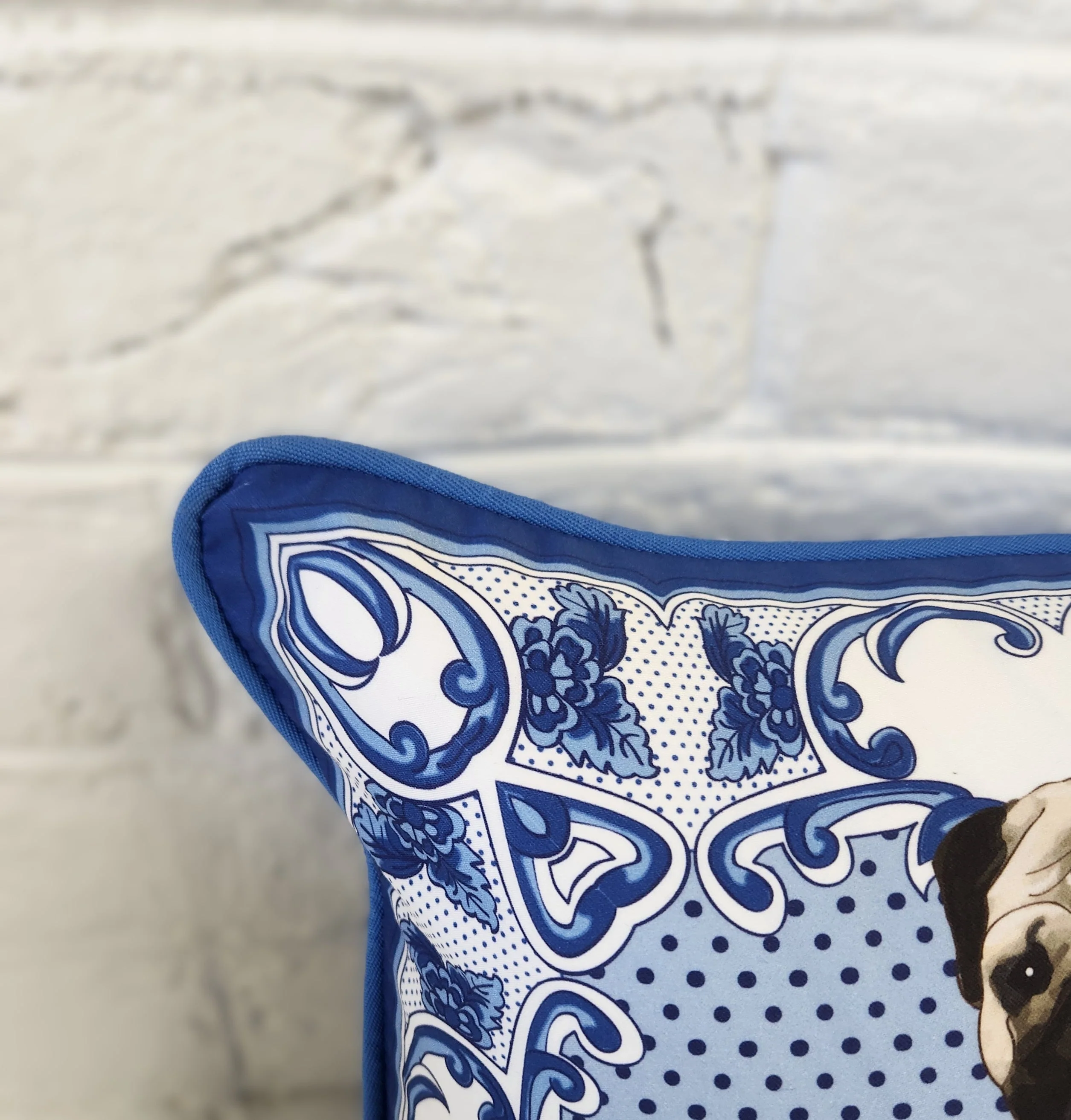 Pug Decorative Lumbar Pillow Cover - Image 5