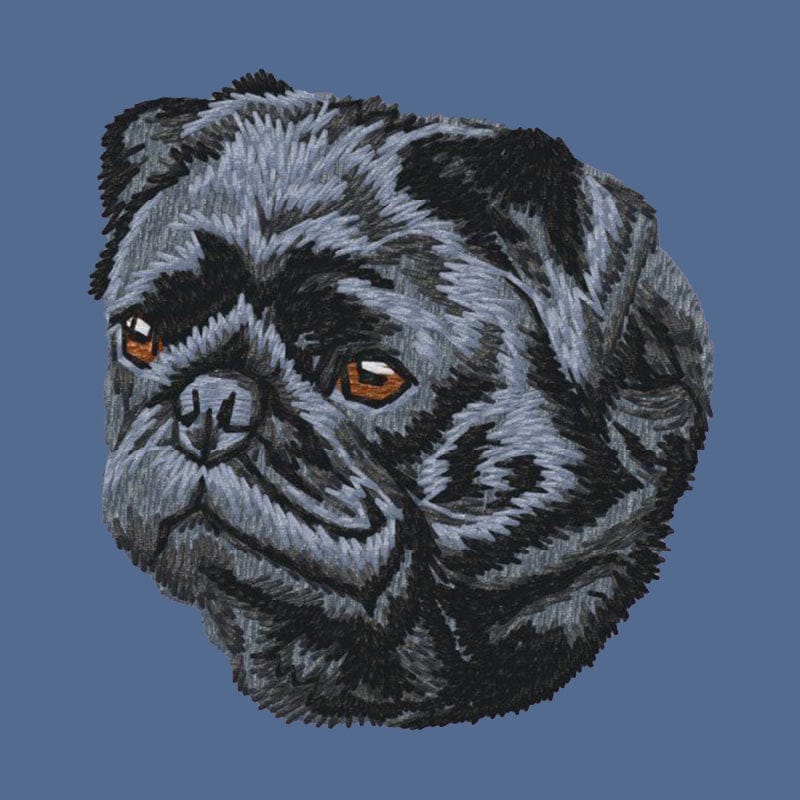 Pug Embroidered Baseball Cap - Image 6