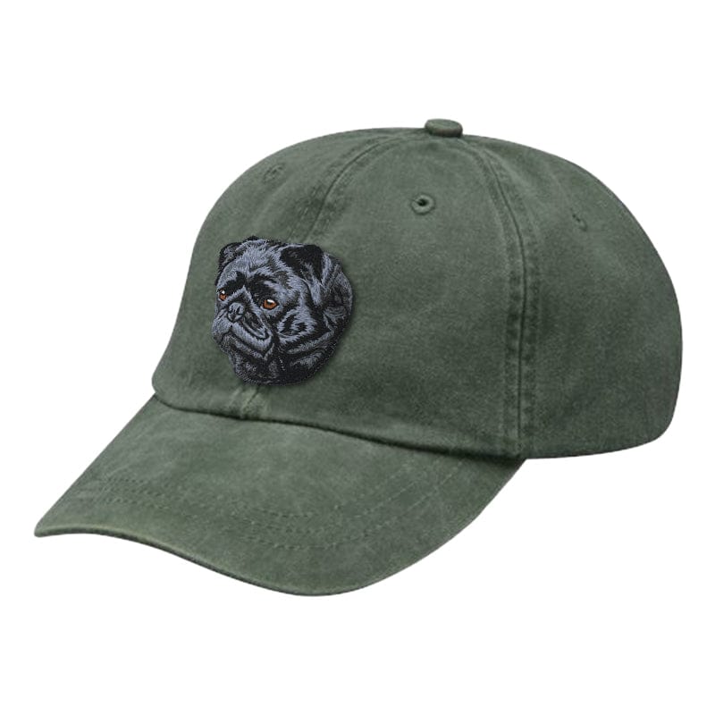 Pug Embroidered Baseball Cap - Image 7