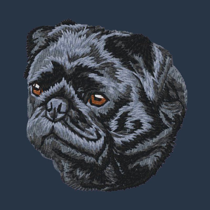 Pug Embroidered Wearable Blanket - Image 6