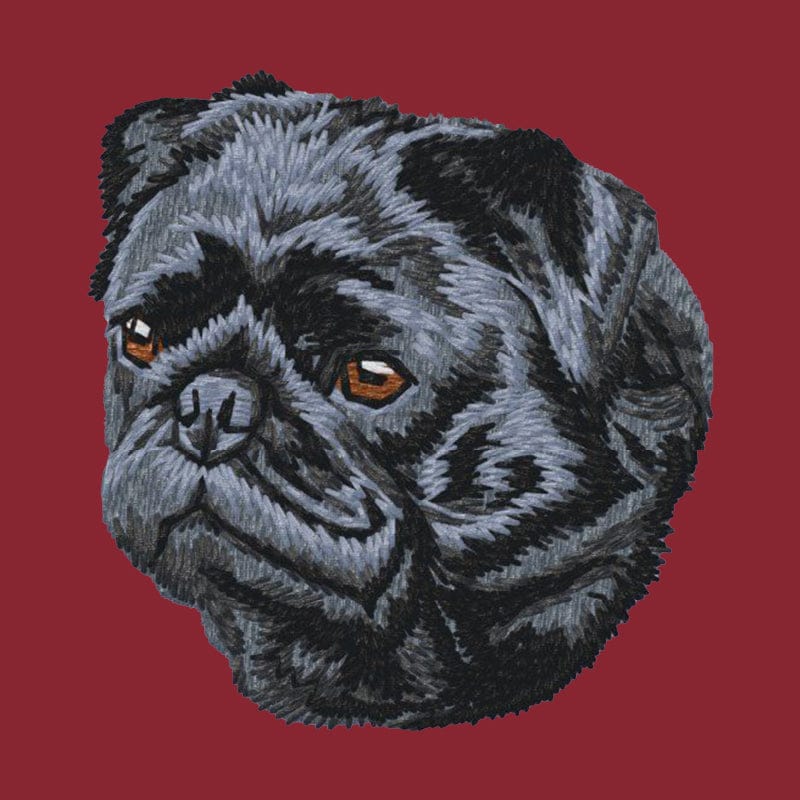 Pug Embroidered Wearable Blanket - Image 8