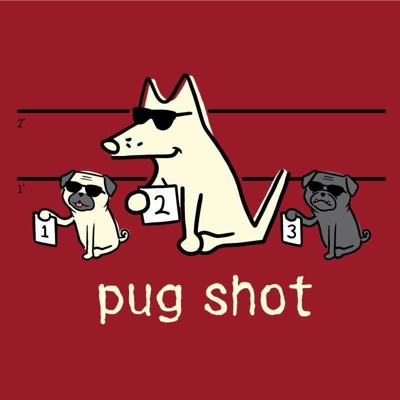 Pug Shot - Canvas Tote - Image 2