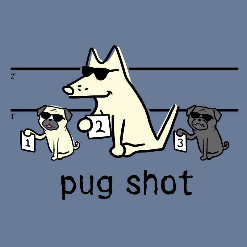 Pug Shot - Classic Tee - Image 4