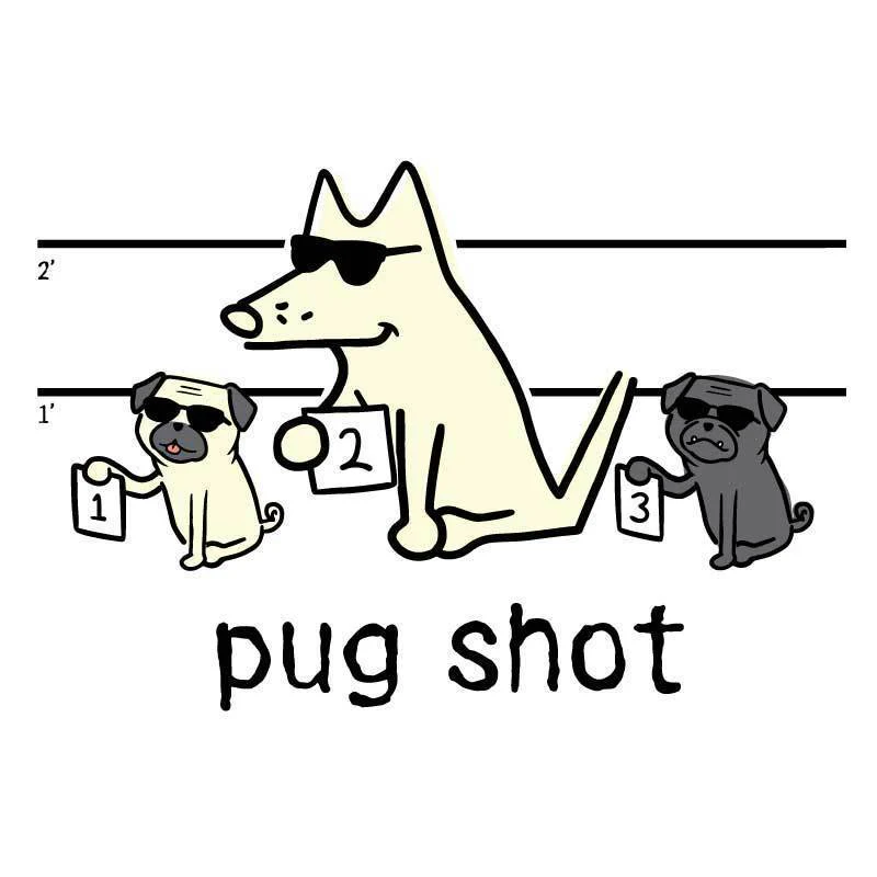 Pug Shot - Coffee Mug - Image 2
