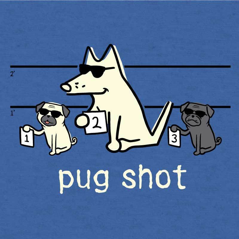 Pug Shot - Lightweight Tee - Image 2