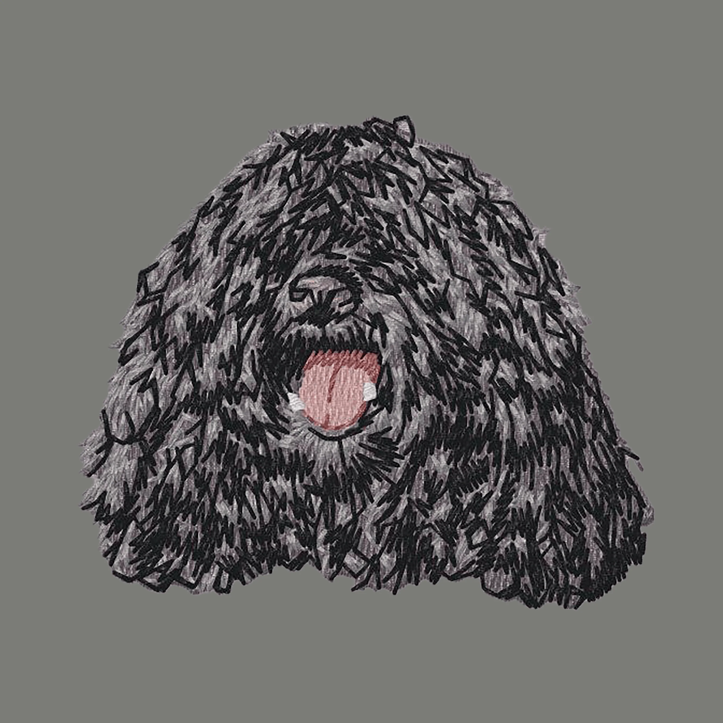 Puli Embroidered Wearable Blanket - Image 5