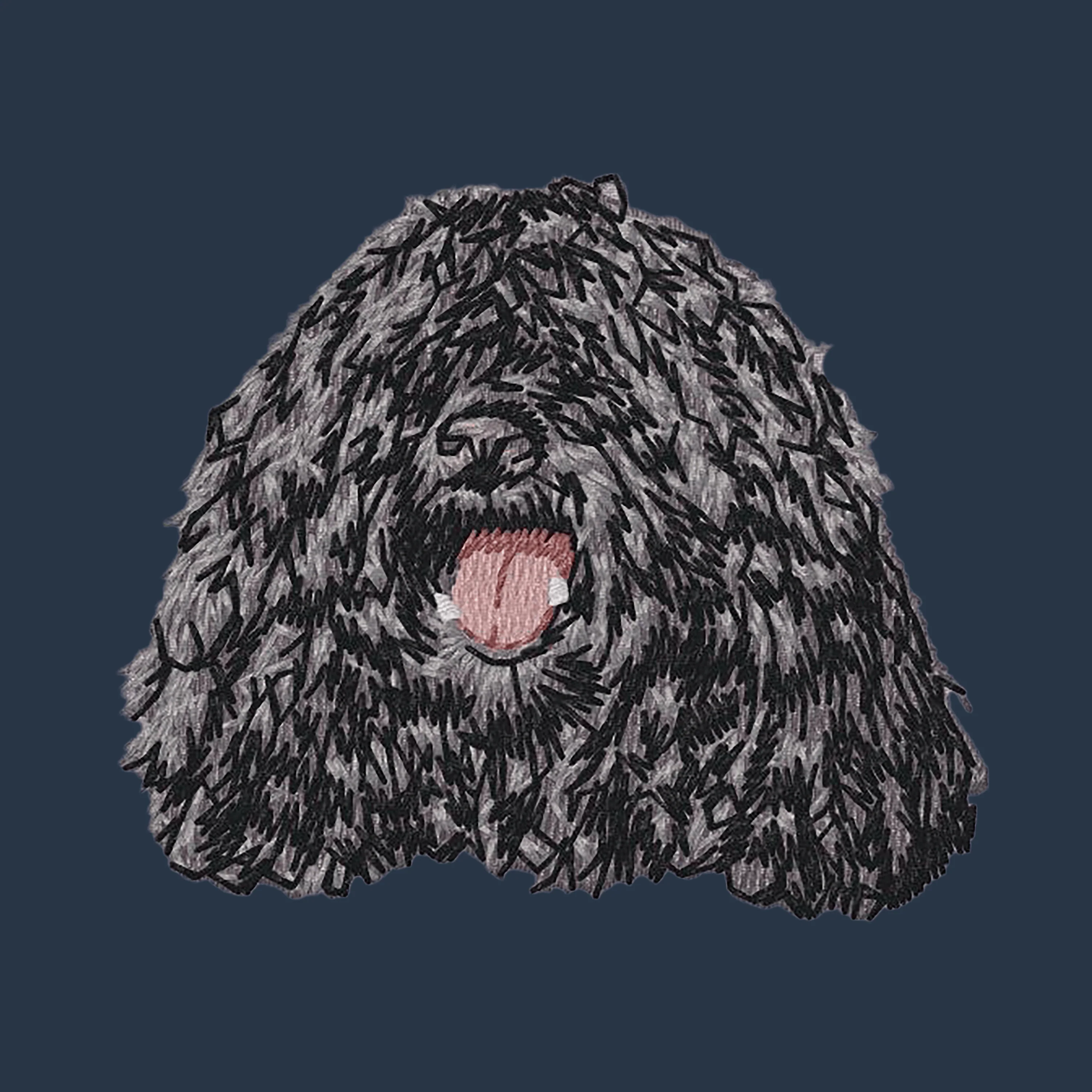 Puli Embroidered Wearable Blanket - Image 6