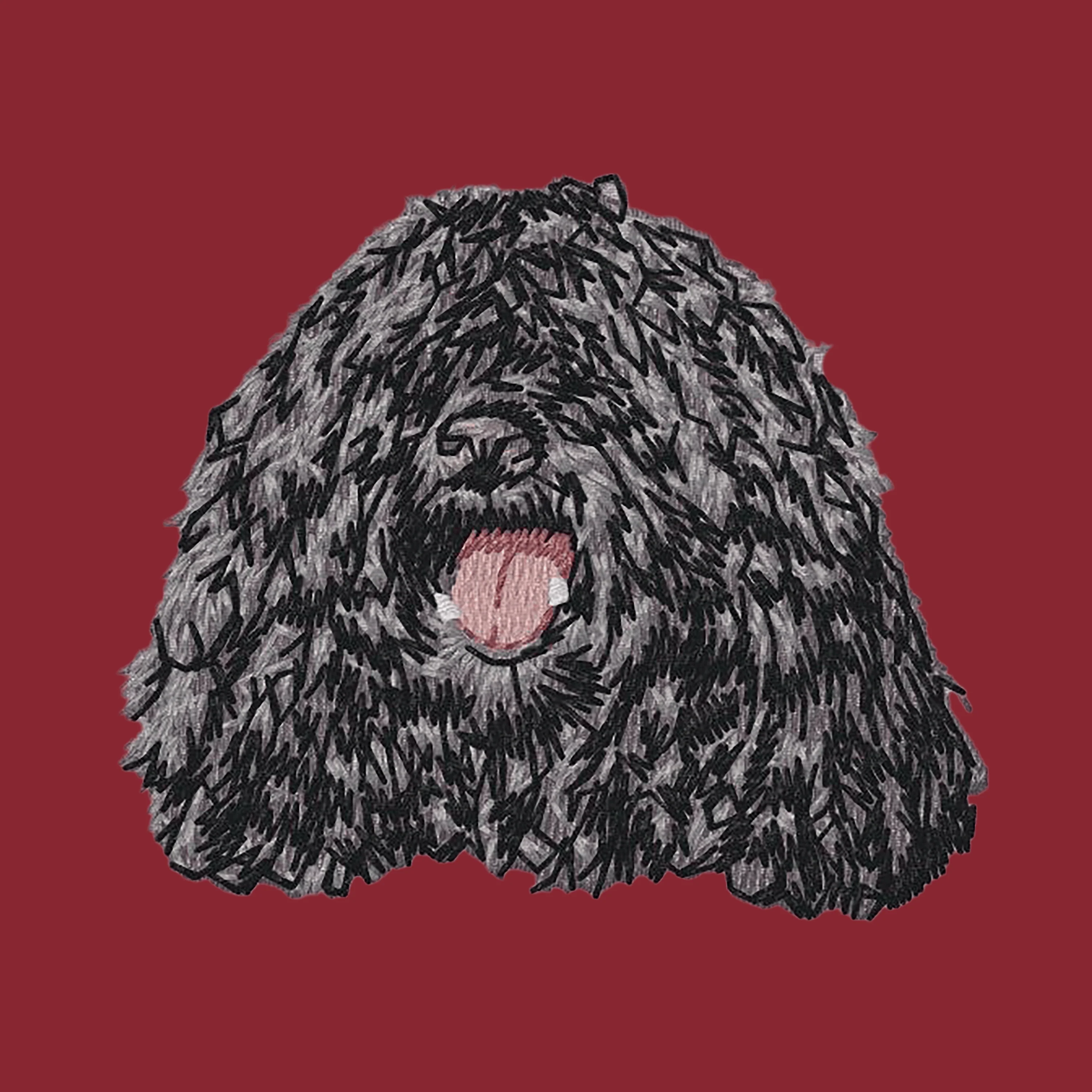 Puli Embroidered Wearable Blanket - Image 8