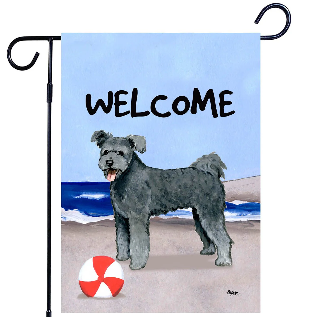 Pumi Garden Flag