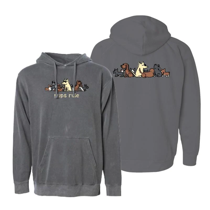 Pups Rule - Pullover Hoodie - Image 2