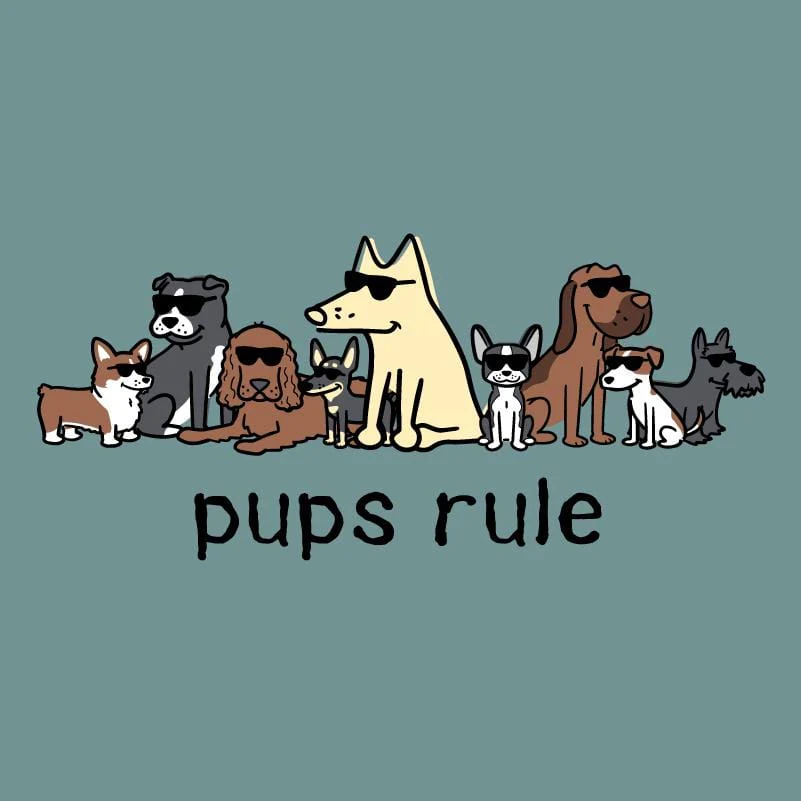 Pups Rule - Pullover Hoodie - Image 5