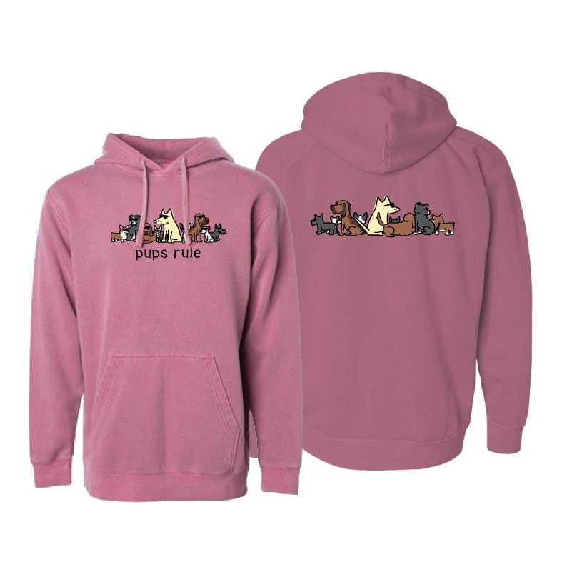 Pups Rule - Pullover Hoodie - Image 8