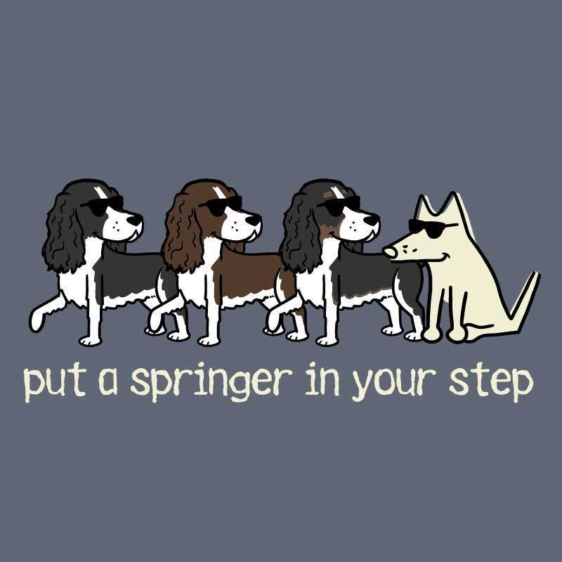 Put A Springer in Your Step - Classic Long-Sleeve Shirt - Image 2